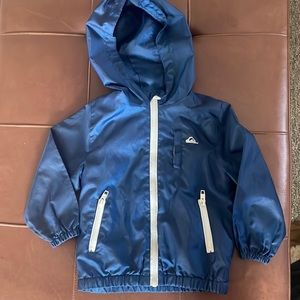 Quicksilver rain coat fleece line